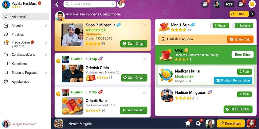 Mode permainan yang seru dan inovatif.