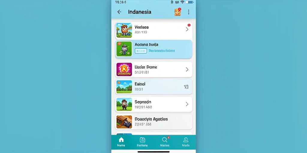 Screenshot menggambarkan mode multiplayer yang seru dan kompetitif.