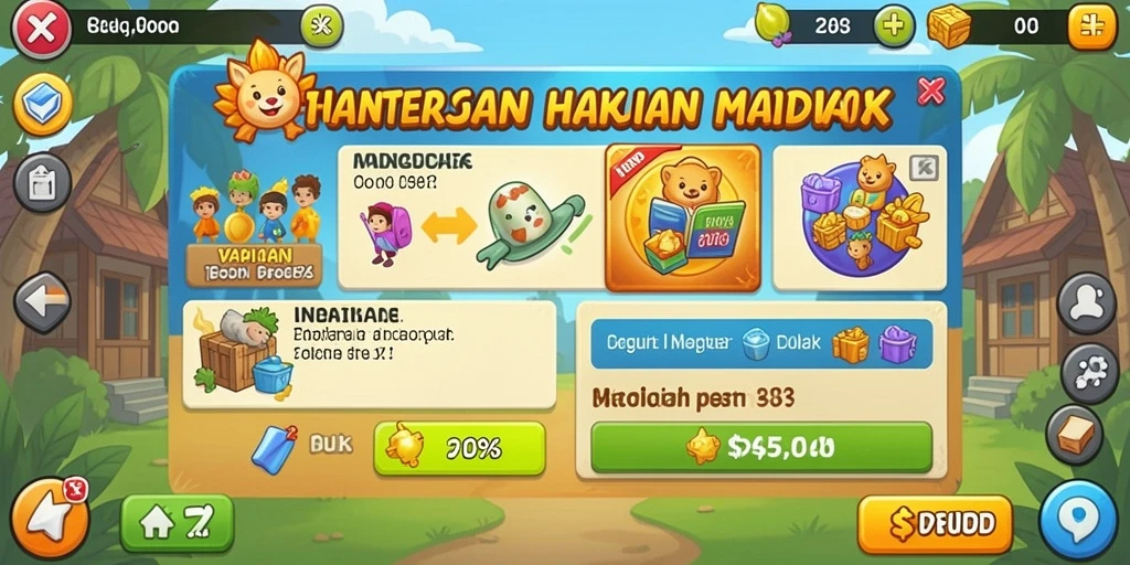 Fitur bonus yang membuat permainan semakin seru.